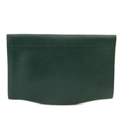 Delvaux Green Double D Clutch now for sale at labellov vintage fashion webshop belgium