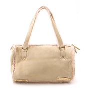 Buy and sell your authentic Delvaux Le Astrid MM Mouton Retourné Beige Perla