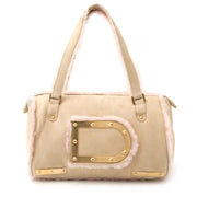 Delvaux Le Astrid MM Mouton Retourné Beige Perla for sale online