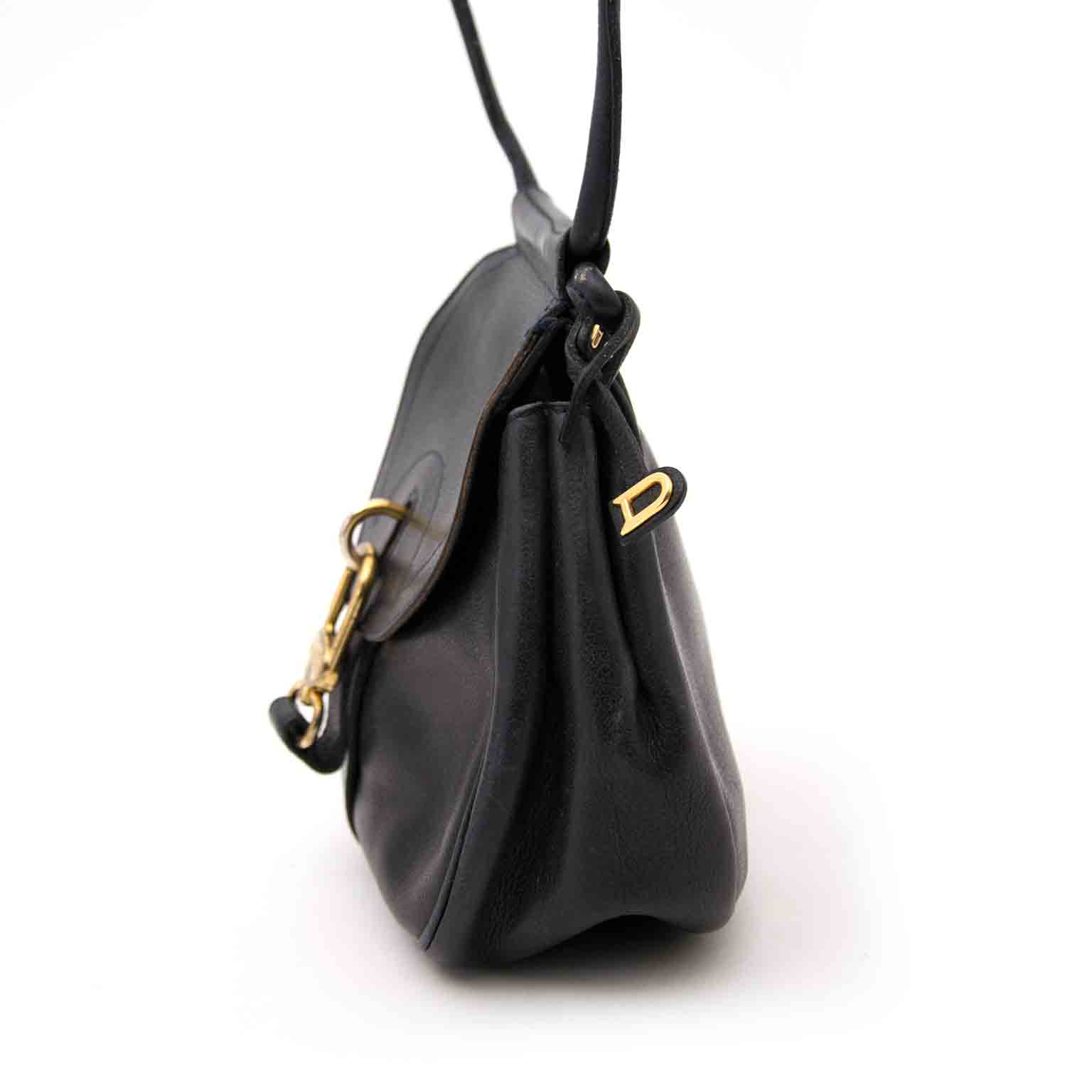 koop veilig online aan de beste prijs tweedehands Delvaux Mini Cerceau Crossbody Bag