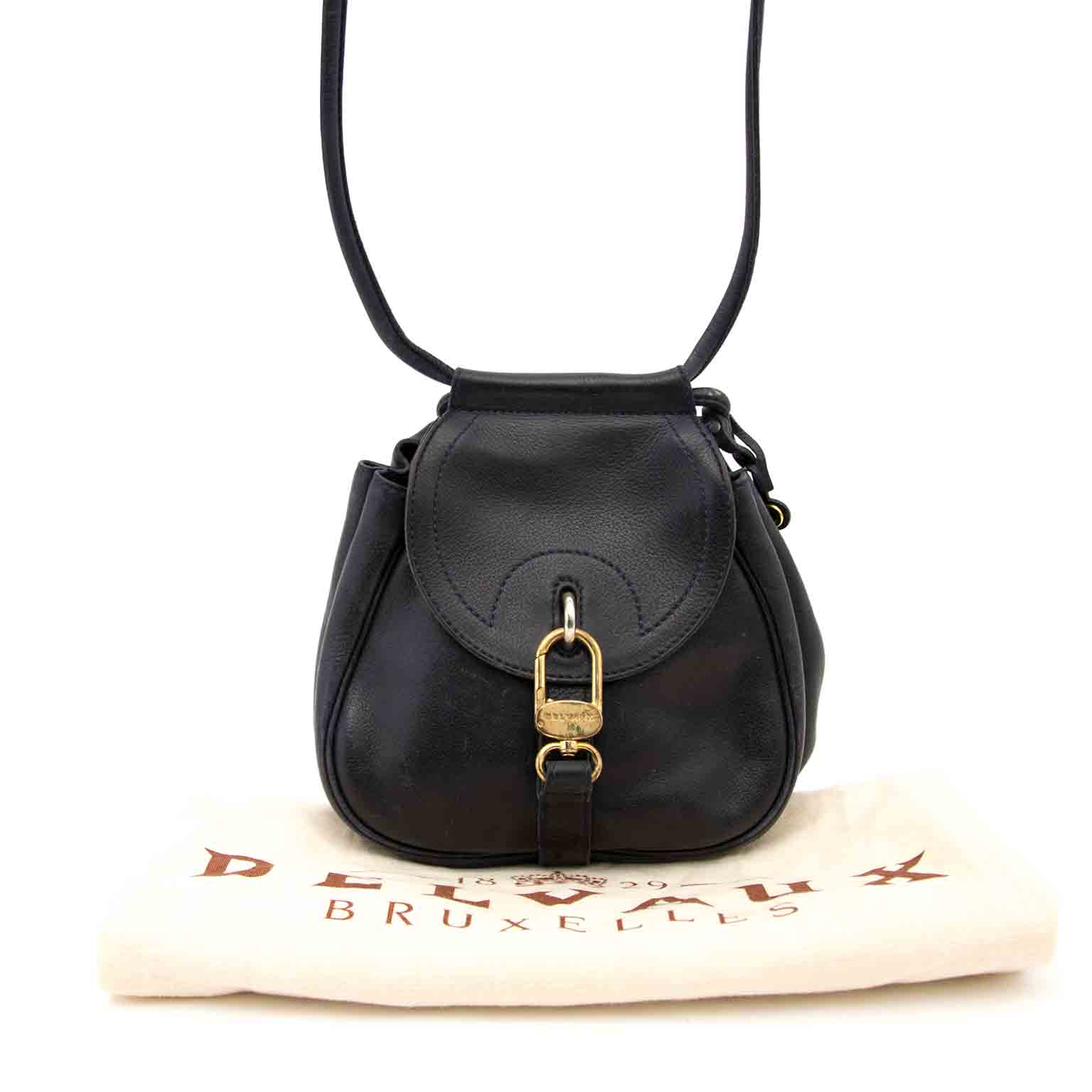 shop online at the best price you secondhand Delvaux Mini Cerceau Crossbody Bag