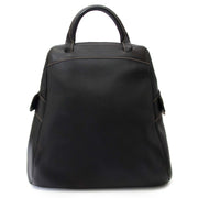 koop Deux De Delvaux Black Leather Backpack en betaal veilig online bij labellov