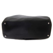 secondmain Deux De Delvaux Black Leather Backpack en vendre chez labellov