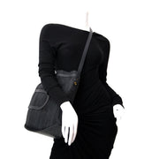 koop online aan de beste prijs Delvaux 'Le Pin' in Black Toile De Cuire webshop en boetiek antwerpen