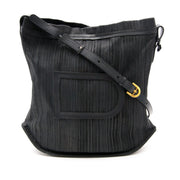 shop safe online secondhand designer Delvaux 'Le Pin' in Black Toile De Cuire