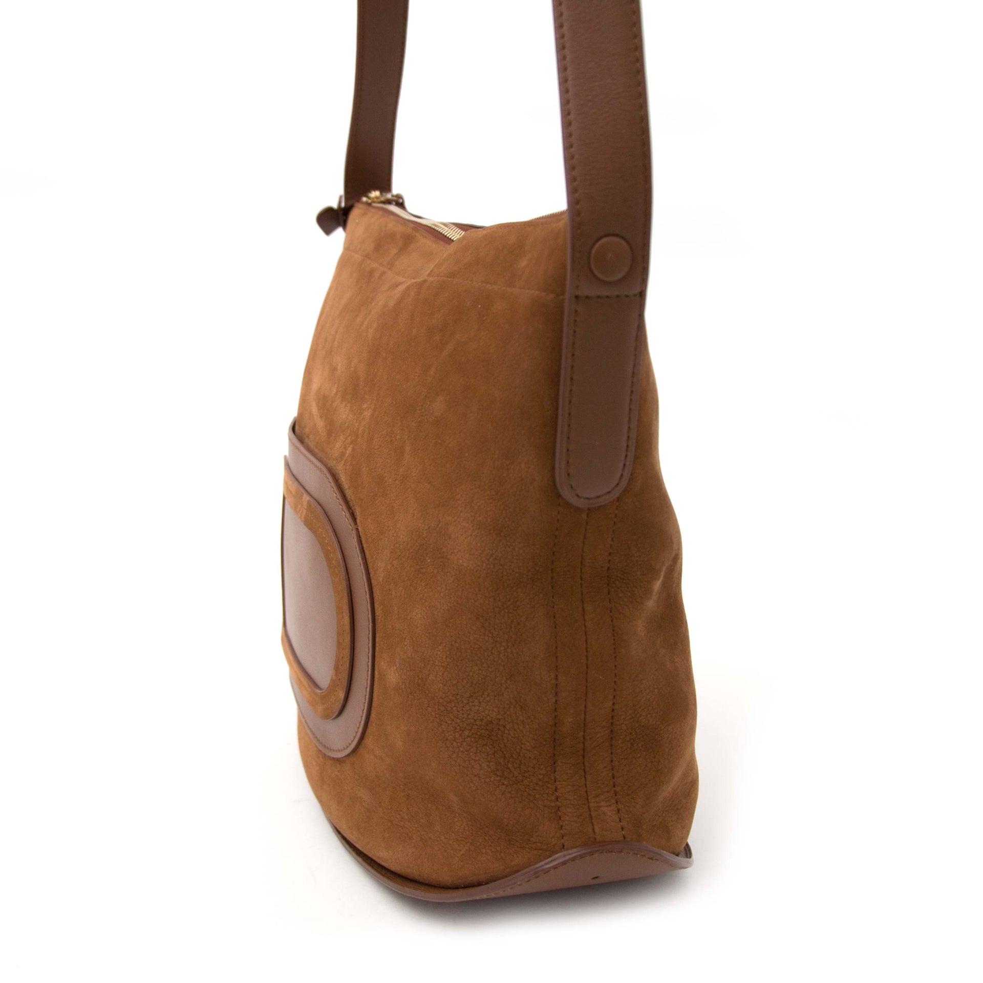 searching for a secondhand luxury tote Delvaux Le Pin Baudrier Wood Santiago Allure