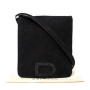 Delvaux Le Louise Baudrier Nubuck Black te koop