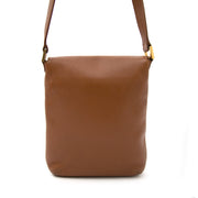 koop veilig Delvaux Cognac D Shoulder Bag aan de beste prijs
