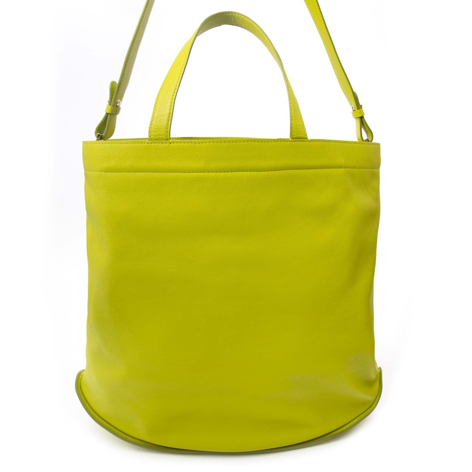 acheter en ligne pour le meilleur prix Delvaux Le Pin Cabas Allure Absinthe Shoulder Bag