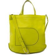 koop veilig online tegen de beste prijs Delvaux Le Pin Cabas Allure Absinthe Shoulder Bag