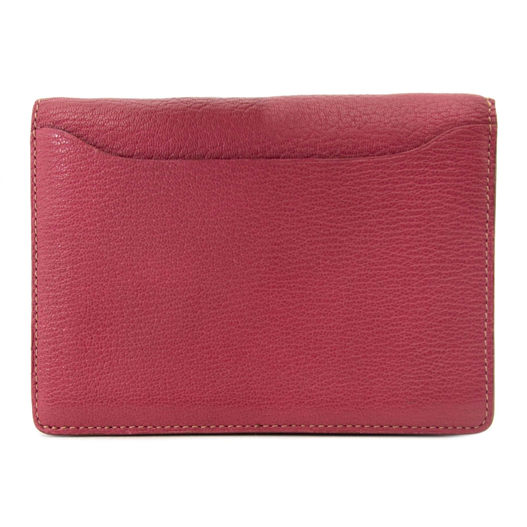 Delvaux Trésor Rose Wallet acheter en ligne seconde main pour le meilleur prix