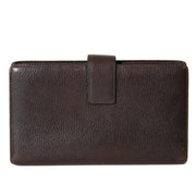 koop Delvaux Dark Brown Wallet en betaal veilig online bij labellov.com