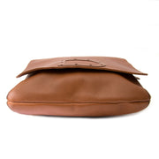 koop online jou tweedehands Delvaux Cognac Louise Baudrier Gm Shoulder Bag