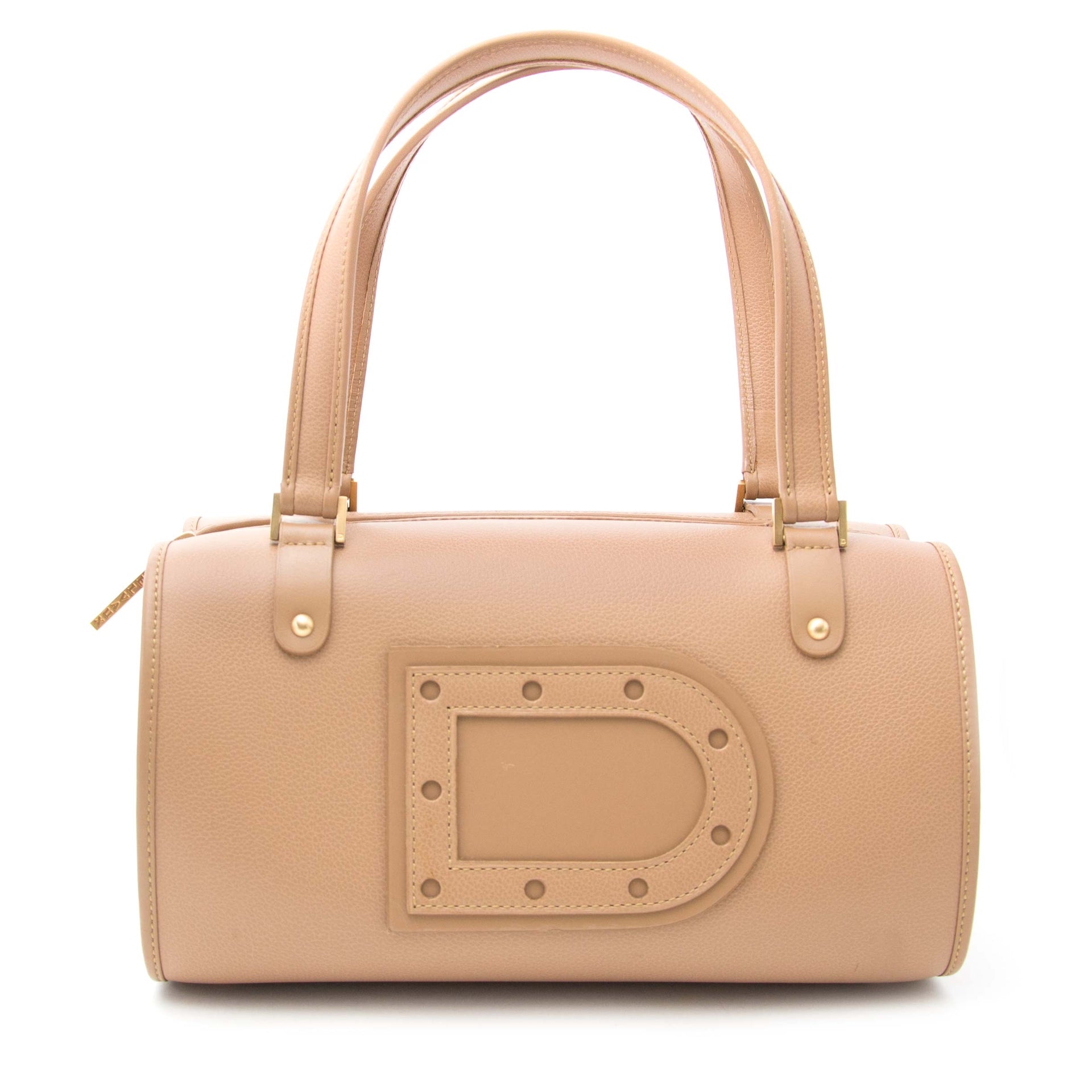 acheter en ligne pour le meilleur prix sac a main Delvaux Astrid Boston PM Bag Beige