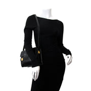 Delvaux Le Madame Black Leather Croco now online at labellov.com for the best price