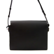Delvaux Madame Black Galuchat Shoulder Bag on sale only online at Labellov secondhand luxury preloved designer consignment shop