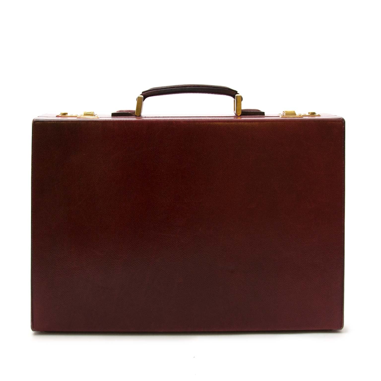 acheter en ligne chez labellov.com pour le meilleur prix Delvaux Malette Chancelier Bordeaux