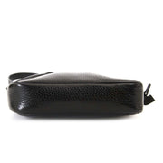 Delvaux Black Leather 'D' Crossbody Bag