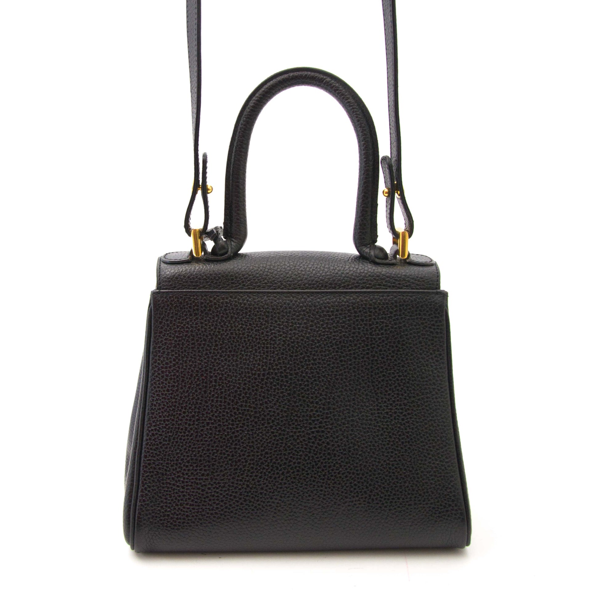 Delvaux Brillant Mini Noir +Bandoulière