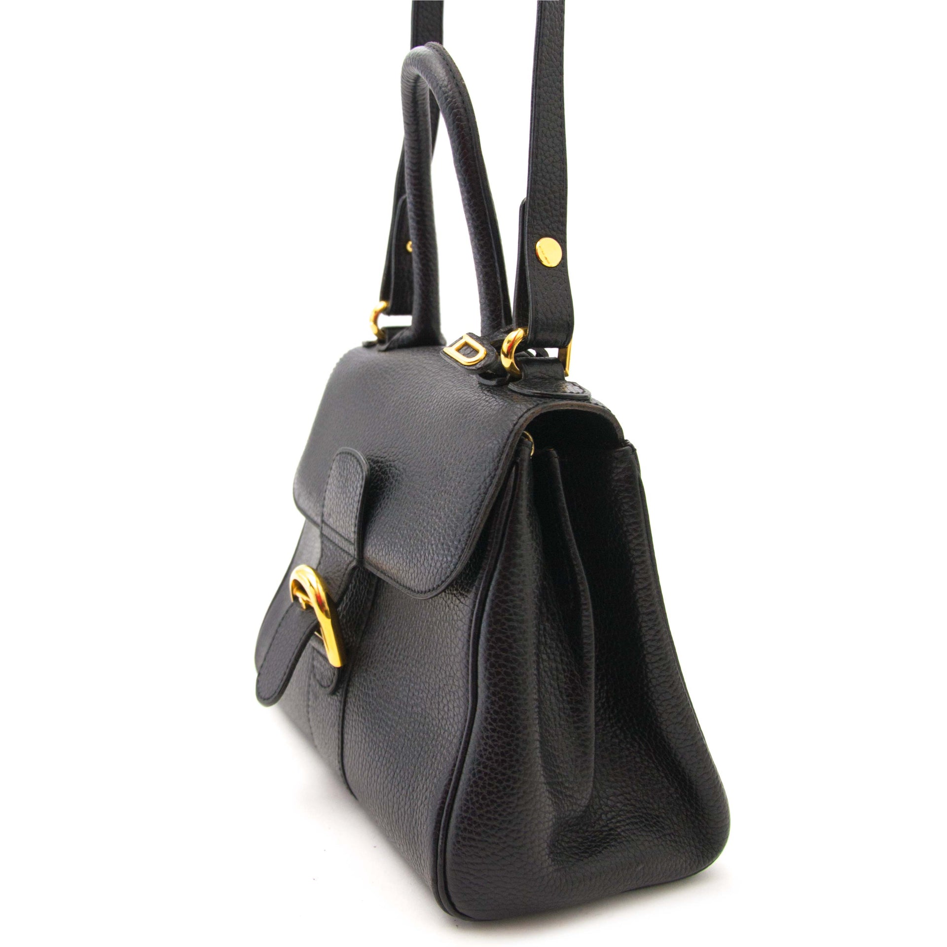 Delvaux Brillant Mini Noir +Bandoulière