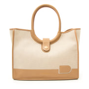 Delvaux Mirage Toile D Noisette Top Handle Bag now online at labellov.com at the best price.