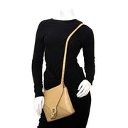 Te koop: Delvaux Vintage Sand Leather Shoulder Bag