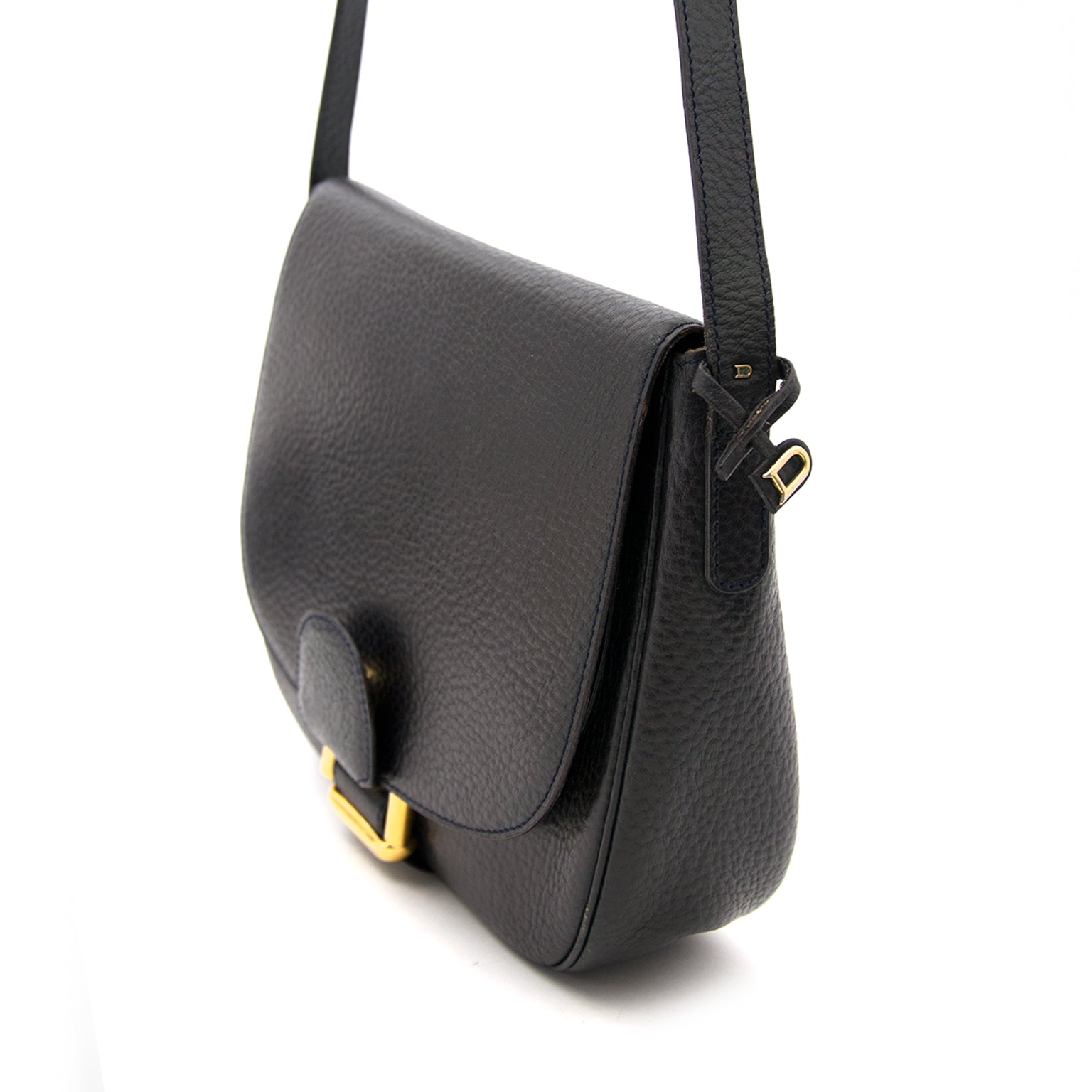 shop your koop veilig online aan de beste prijs Delvaux Dark Blue Crossbody Bag