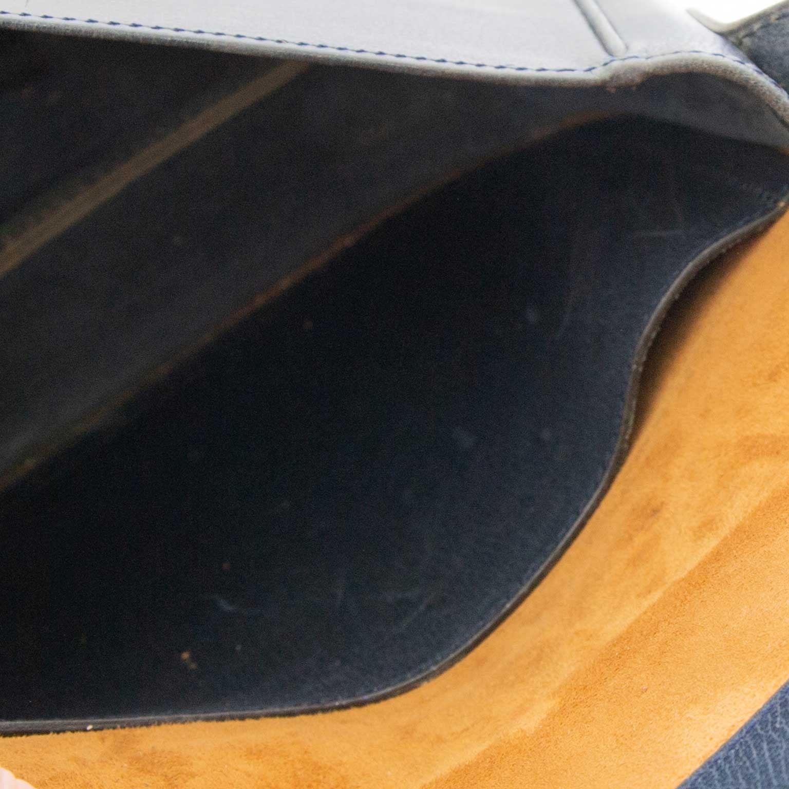 delvaux dark blue crossbody bag now for sale at labellov vintage fashion webshop belgium