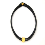 Delvaux Black D Necklace shop safe online secondhand