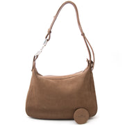 Are you looking for an authentic Delvaux Taupe Brown Nubbuck Shoulder Bag ?