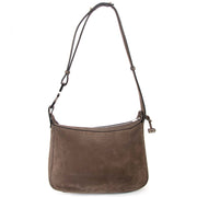 shop safe online your secondhand Delvaux Nubuck Brown Shoulder Bag
