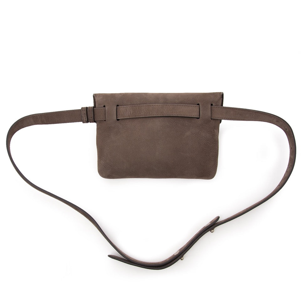 Looking for a Brown Nubuck Waist Belt Bag?