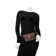 Delvaux Brown Nubuck Waist Belt Bag at the best price 2017