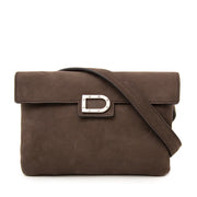 Bent u opzoek naar een Bruine Delvaux Nubuck Taille Centuur Tas?
