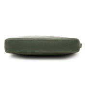 Acheter secure en ligne de sac à mains Delvaux en cuir vert olive.