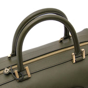 Delvaux Louise Boston Allure PM Olive Green te koop bij Labellov.