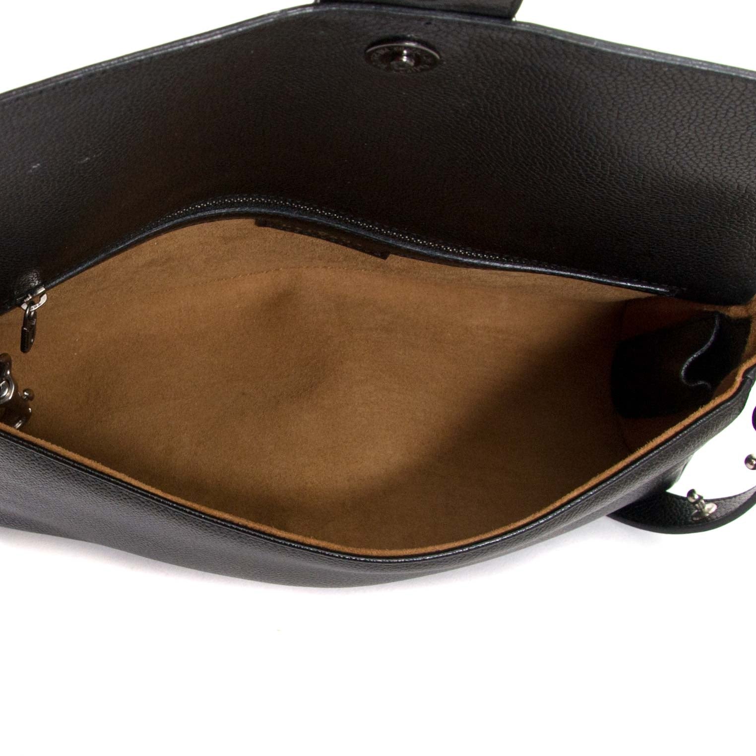 Delvaux Black Passerelle Shoulder Bag now for sale at labellov vintage fashion webshop belgium