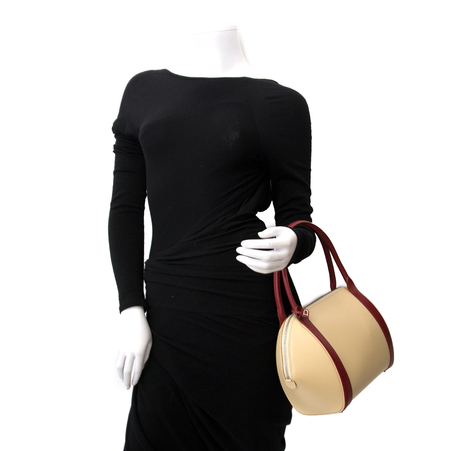 Delvaux Perle PM Bicolor Bag