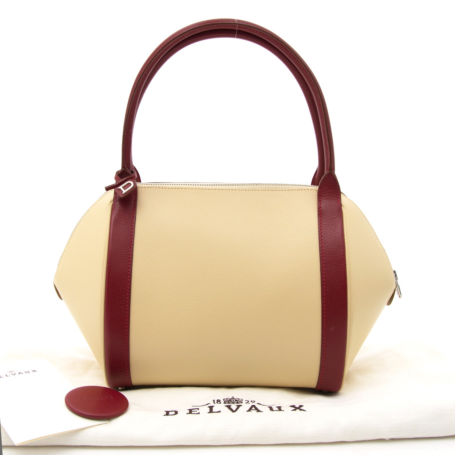 Delvaux Perle PM Bicolor Bag