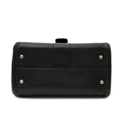Koop en verkoop uw Delvaux Brillant PM zwarte struisvogel lederen tas op labellov.com tegen de beste prijs