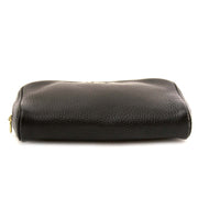 Delvaux Black Leather Pochette te koop