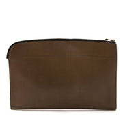 buy Delvaux Taupe Leather Clutch at labellov for the best price