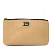 Delvaux beige leather pochette now for sale at labellov vintage fashion webshop belgium