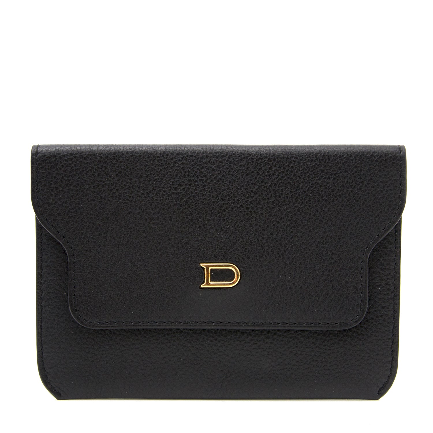 Portefeuille noir Delvaux