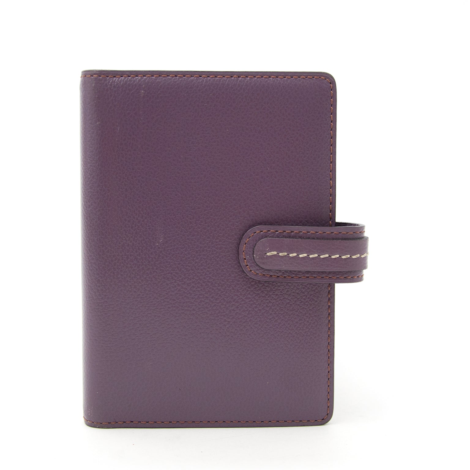 Delvaux Lila Leather Agenda Planner now online at labellov.com for the best price.