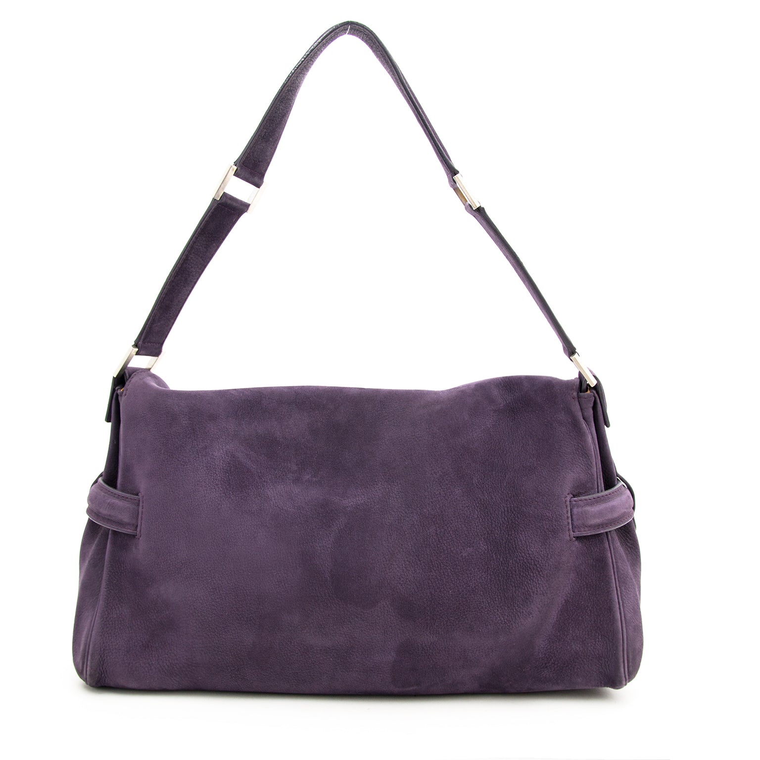 Delvaux Purple Tempète Shoulder Bag