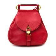 Delvaux Mini Red Cerceau Jumping Bag kopen en verkopen aan de beste prijs