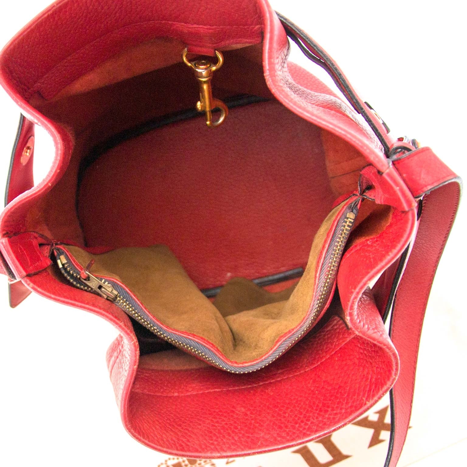 tweedehands Delvaux Calicot tas secondmain Delvaux Calicot sac à main secondhand Delvaux Calicot bag