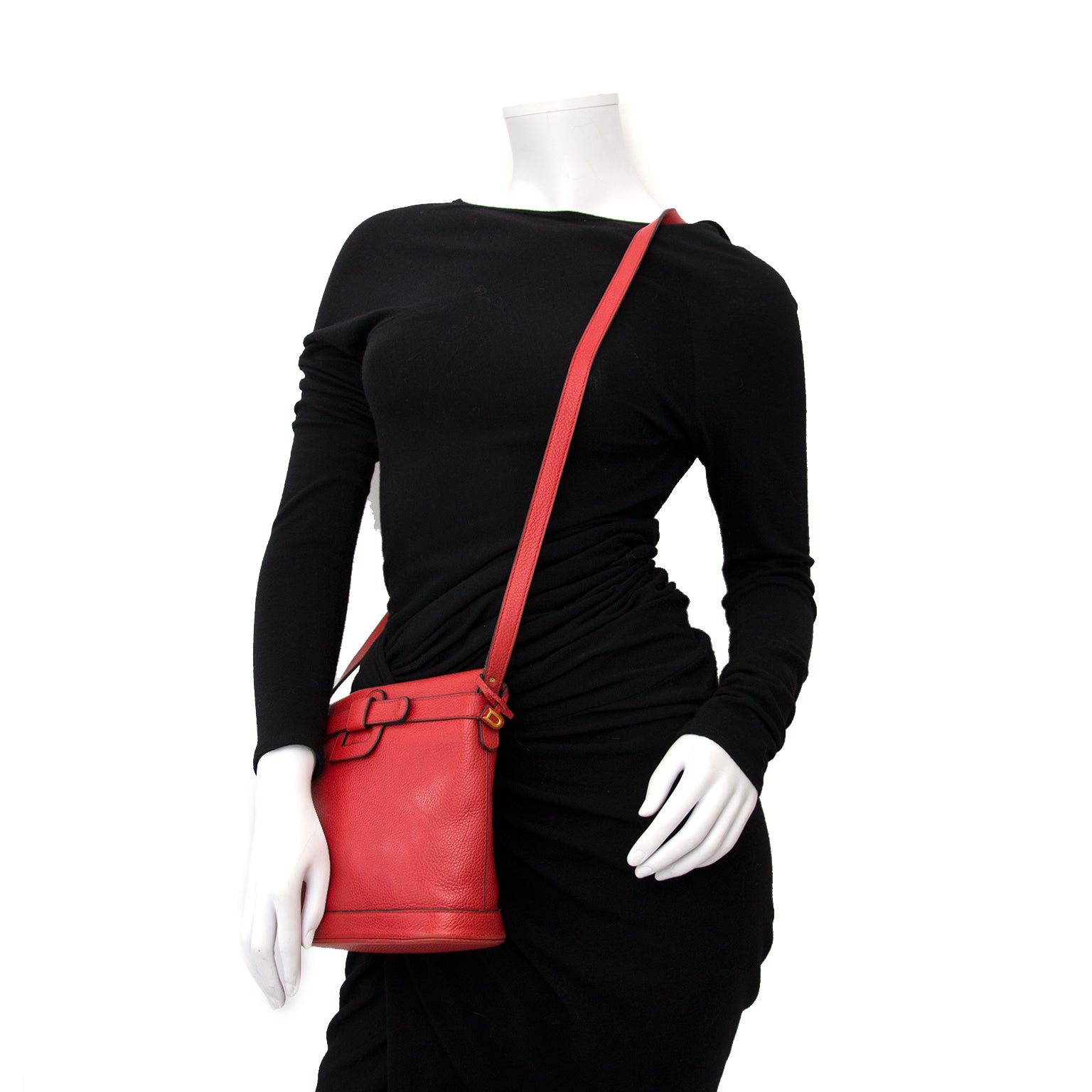 Acheter secur en ligne votre sac Delvaux Red Leather Cross Body Bag pour le meilleur prix