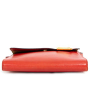 delvaux red leather crossbody bag now for sale at labellov vintage fashion webshop belgium